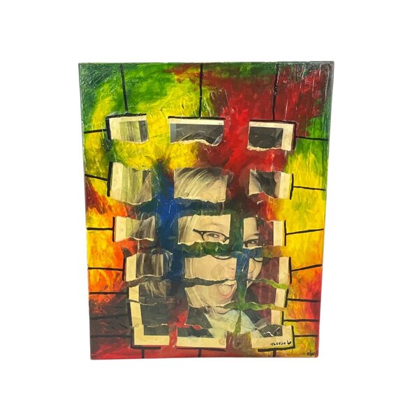 Trevor Williamson Mixed Media Art "Ashley In Pieces" Please READ - Picture 12 of 12